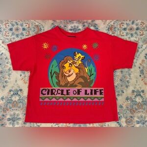 Disney The Lion King Circle of Life Youth T-Shirt Vintage